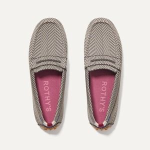 Rothy’s The Driver Iron Herringbone Women’s Size 10.5